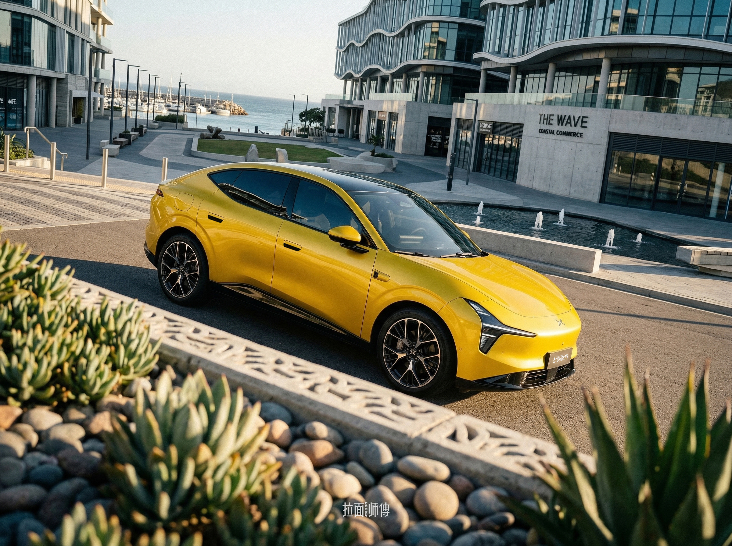 小鹏MONA SUV D03非官方图最终OTA，早晨的街拍让这辆车基本曝光，只留