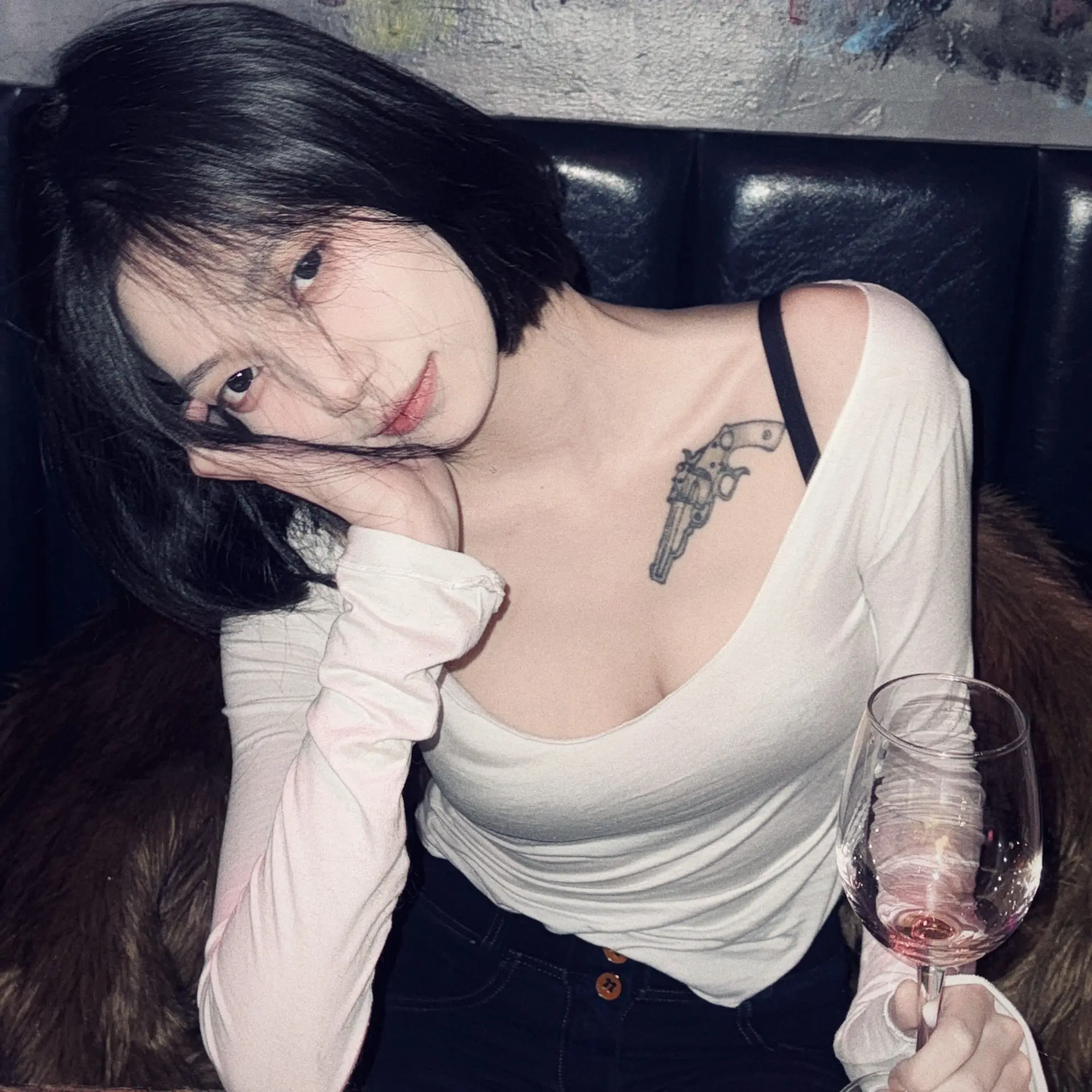 o.0 偷看别人老婆 眼睛被打肿了