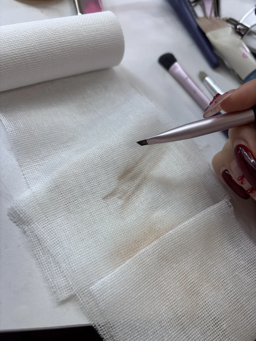 天才 再也不用洗化妆刷了