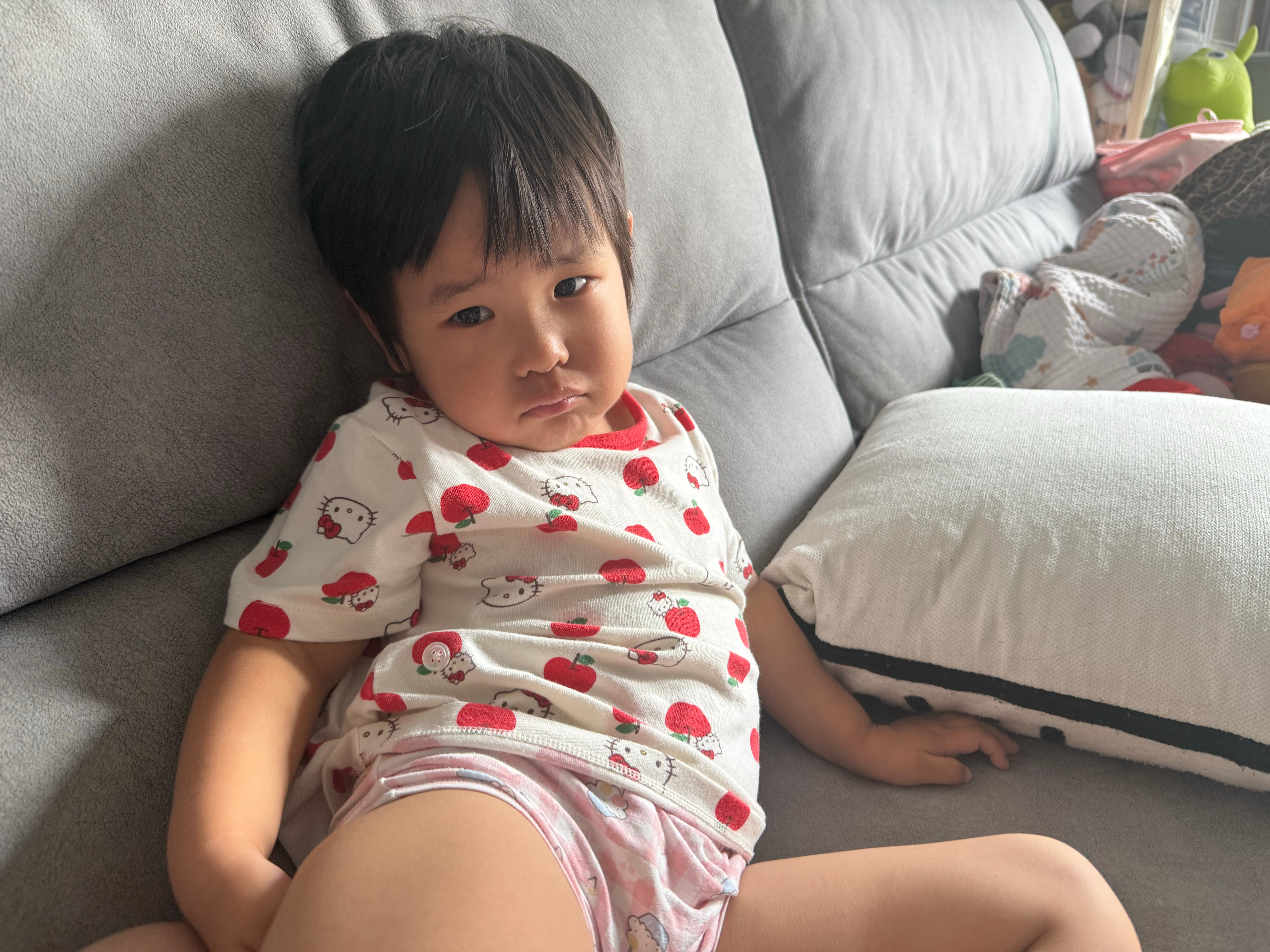 现在孩子越来越大，感觉越来越好玩了，我真的很喜欢和念一起呆待着一起玩！现在，上上