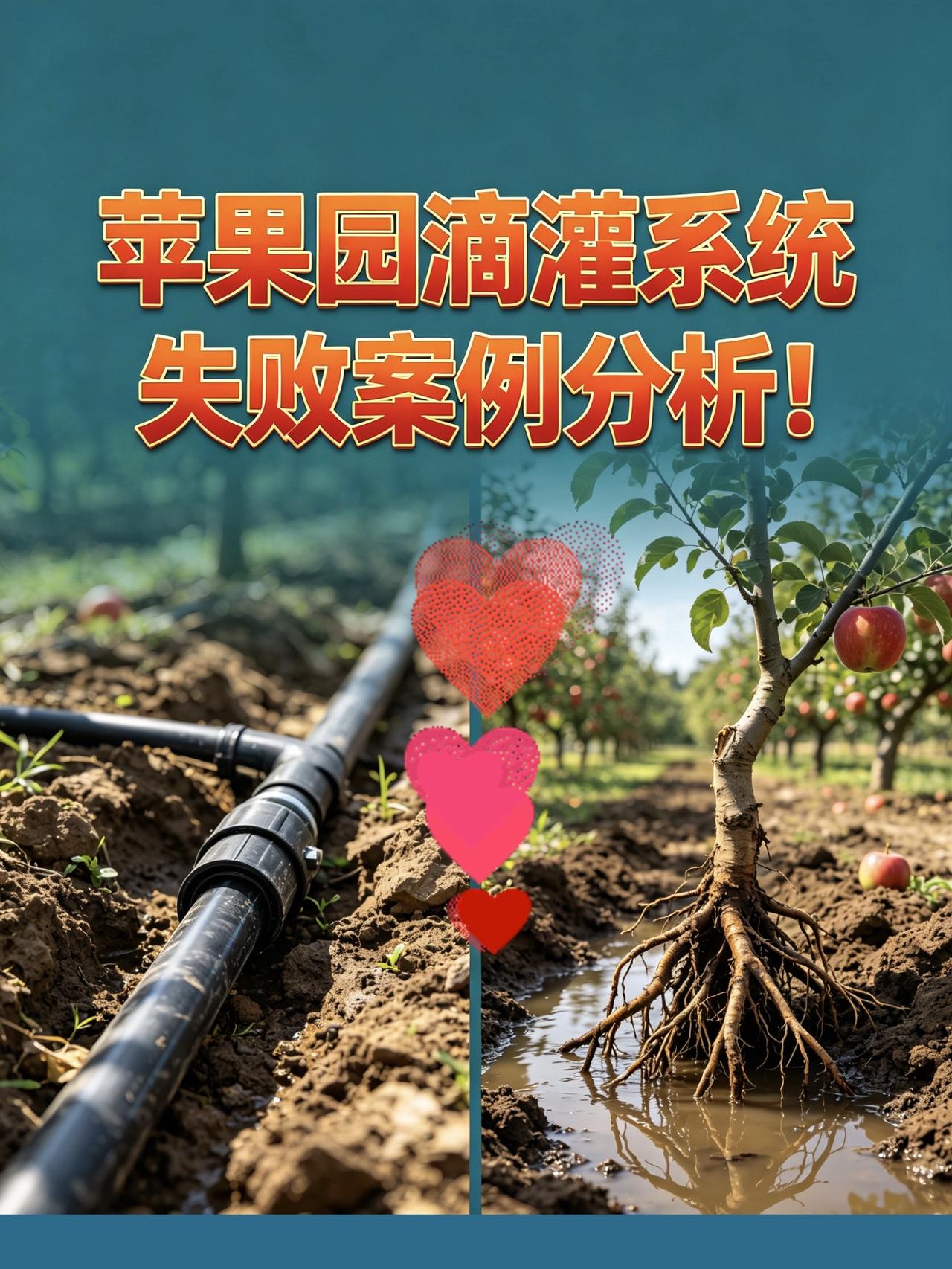 烟台果农血泪教训！滴灌装不对白扔几十万！滴灌 果园 苹果园