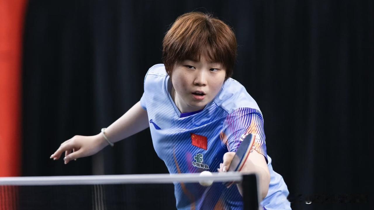 2026WTT美国大满贯女单1/4决赛，蒯曼4-3险胜日本削球手佐藤瞳，夺下四强