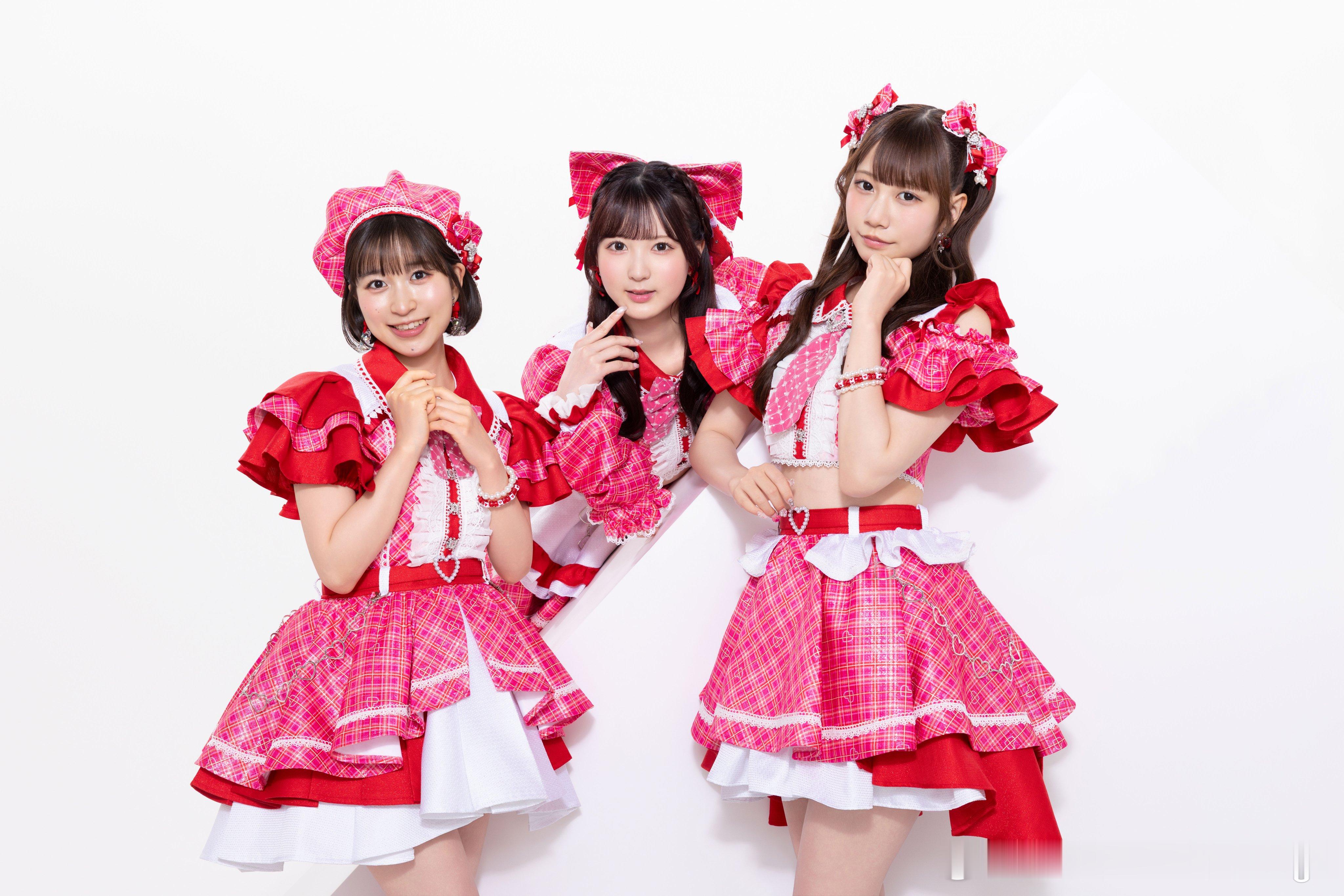 天ヶ瀬なつ、中岛怜、西尾桃子组成的新团体「Mi'Line Hearts 」启动，