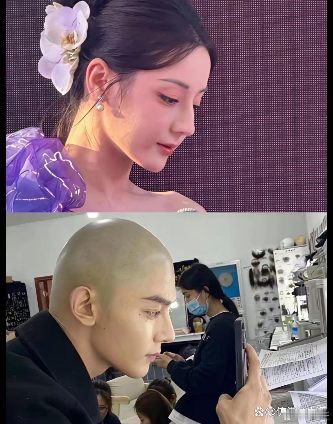 我去……给大家看一下鼻子基因的震撼感 