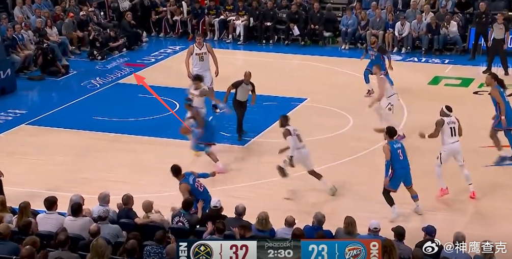 面对强敌发挥不俗！解析杰林高效29+11+7记三分！在雷霆主场战胜掘金的比赛中，