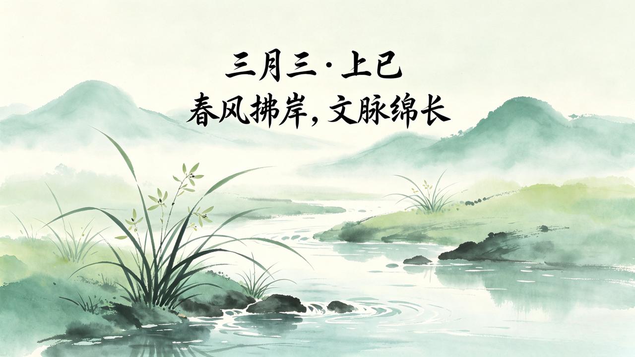 又是一年三月三，春风拂岸，草色漫山。
 
在很多人的印象里，这一天不过是寻常春日