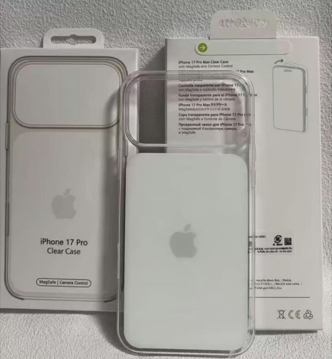 iPhone17Pro透明保护壳曝光大家买壳会官方直接选购还是别的平台？ ​​​