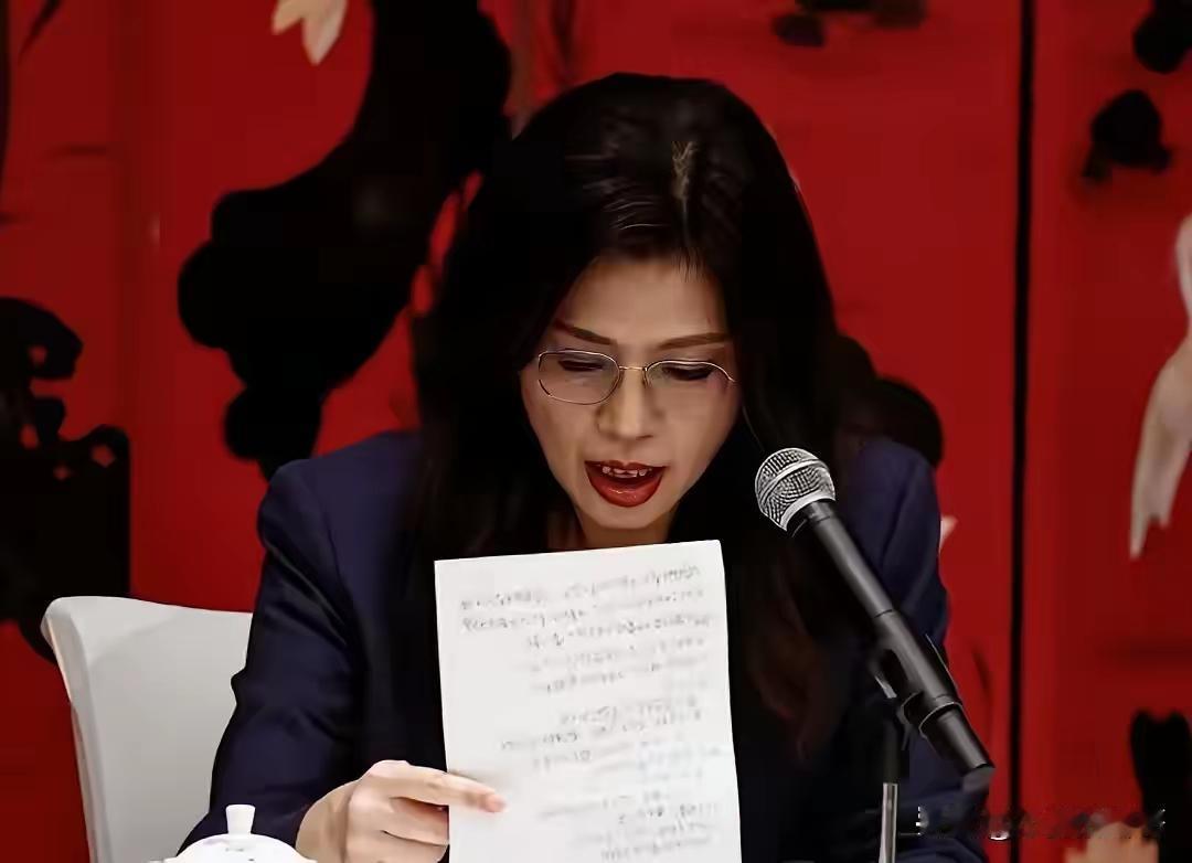 郑丽文因“有话要对美国说”，所以决定访问美国。如果以私人的身份访美，也就无话可说