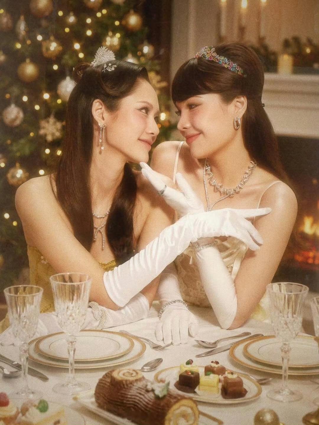 LMSY圣诞装，复古名媛，奥黛丽山药！