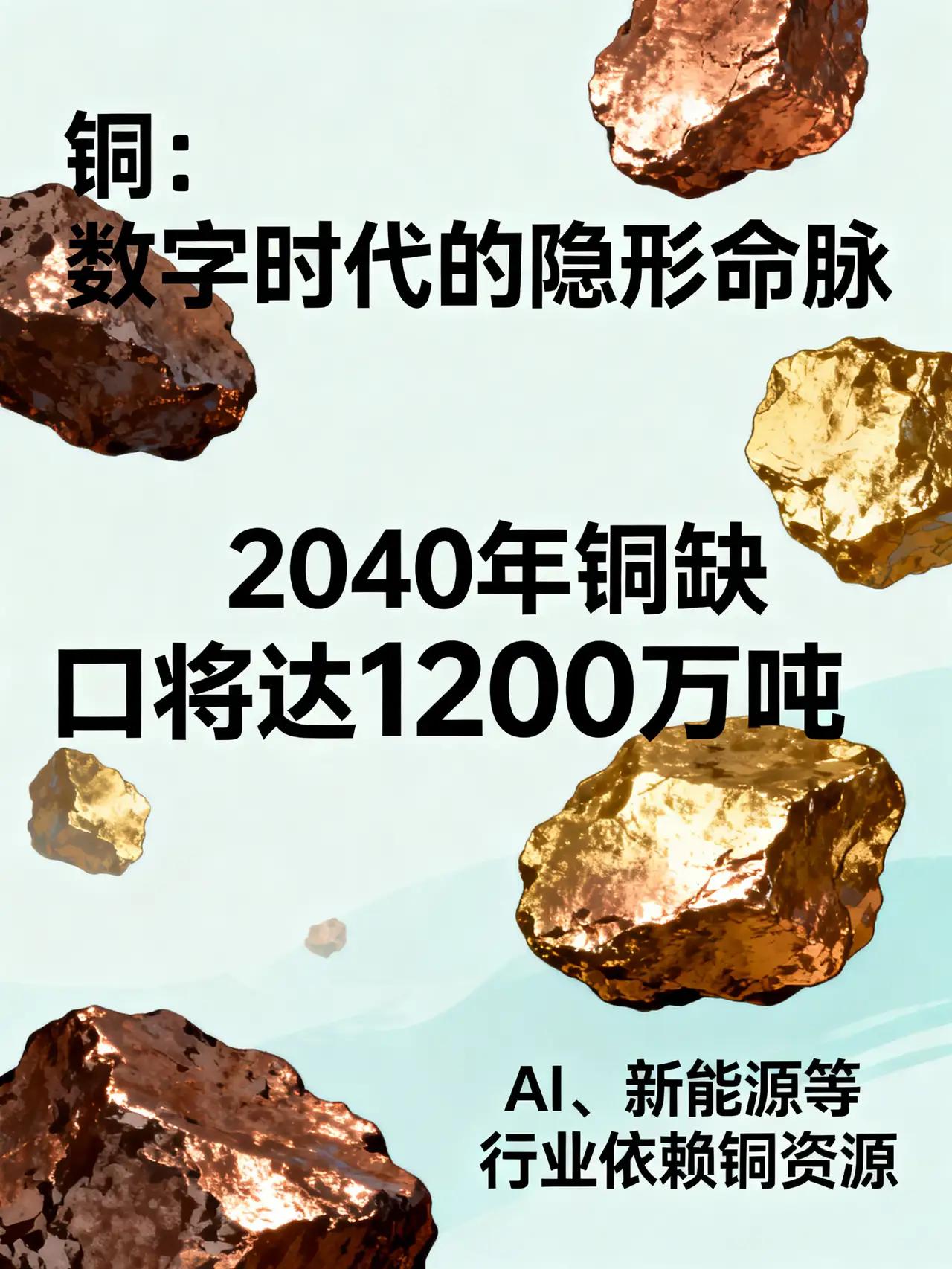 铜：数字与新能源时代隐藏的命门，一场资源危机正在靠近
 
一场危机正在悄然逼近，
