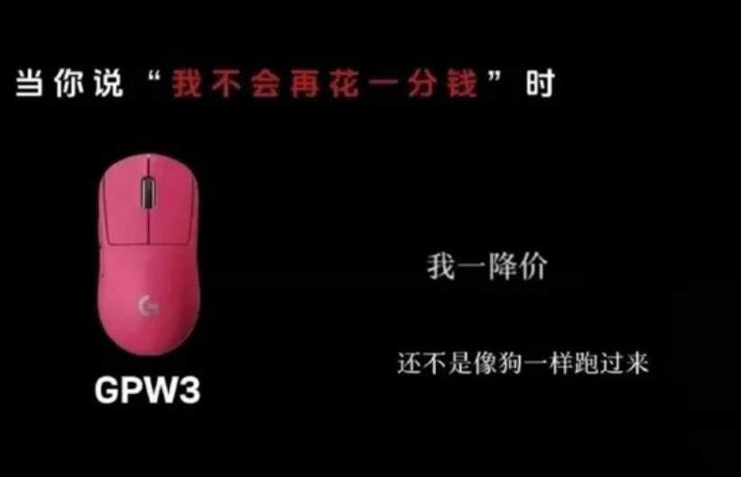 罗技的GPW3（俗称：狗屁王）鼠标，因为侮辱顾客是够，受到了众多网友的抨击，但是