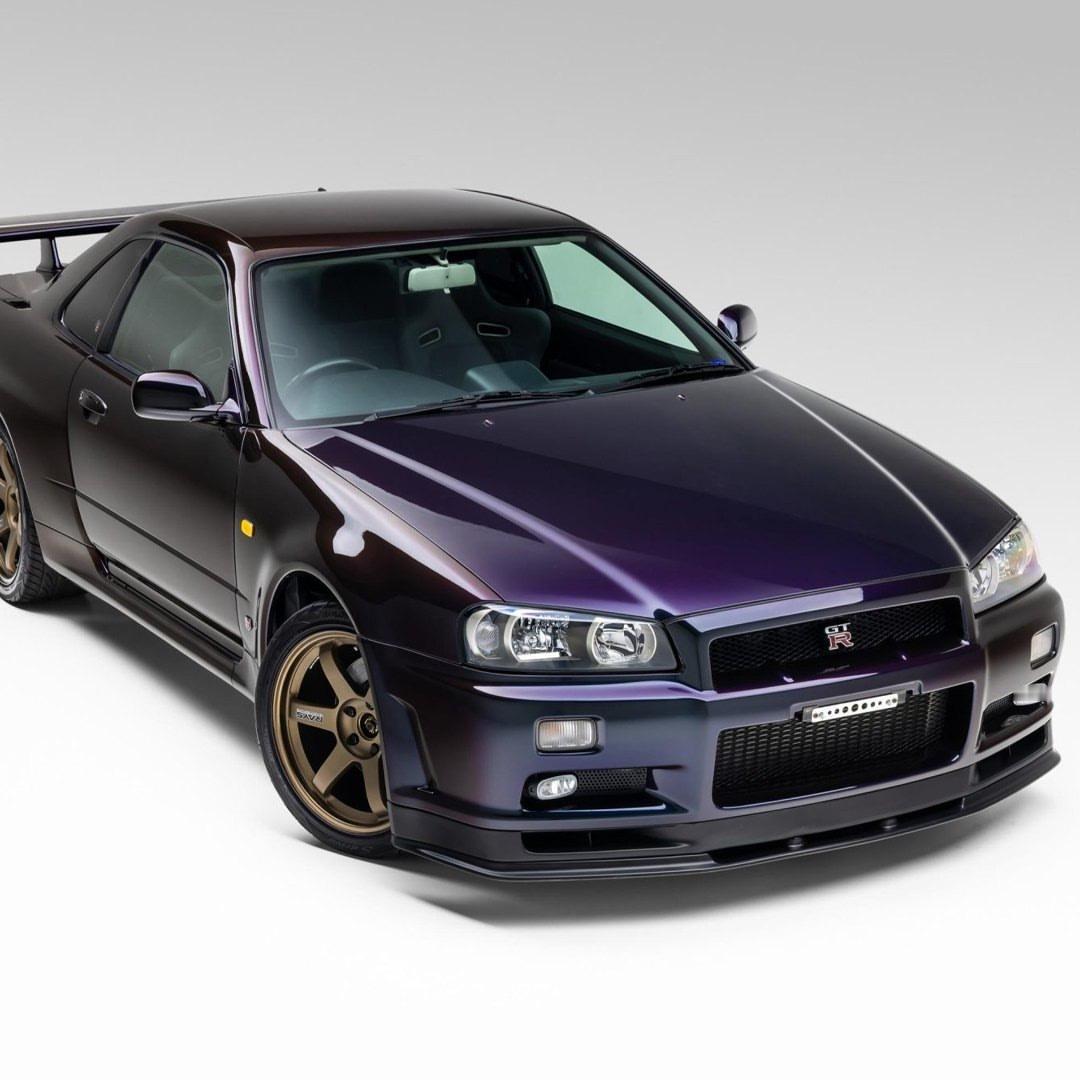 R34📷Ins：bringatrailer_jdmjdm改装车日产skylin