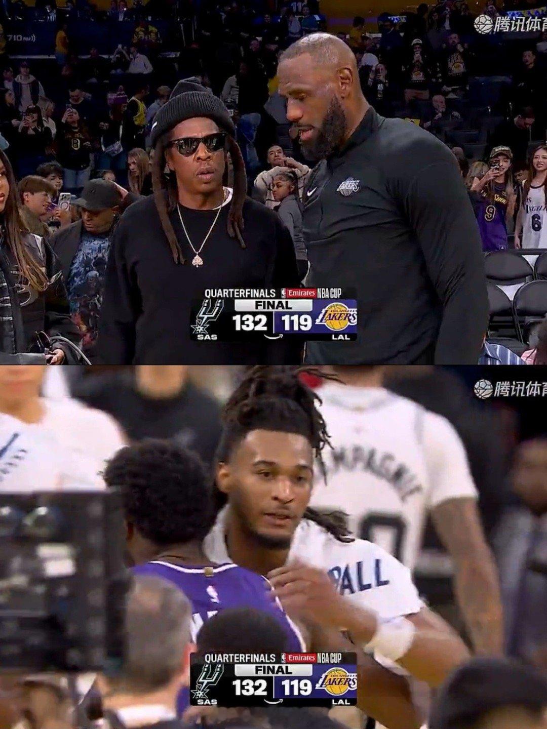 马刺132-119生擒湖人，晋级NBA杯半决赛🤠看爽了吗，各位？马刺vs湖人