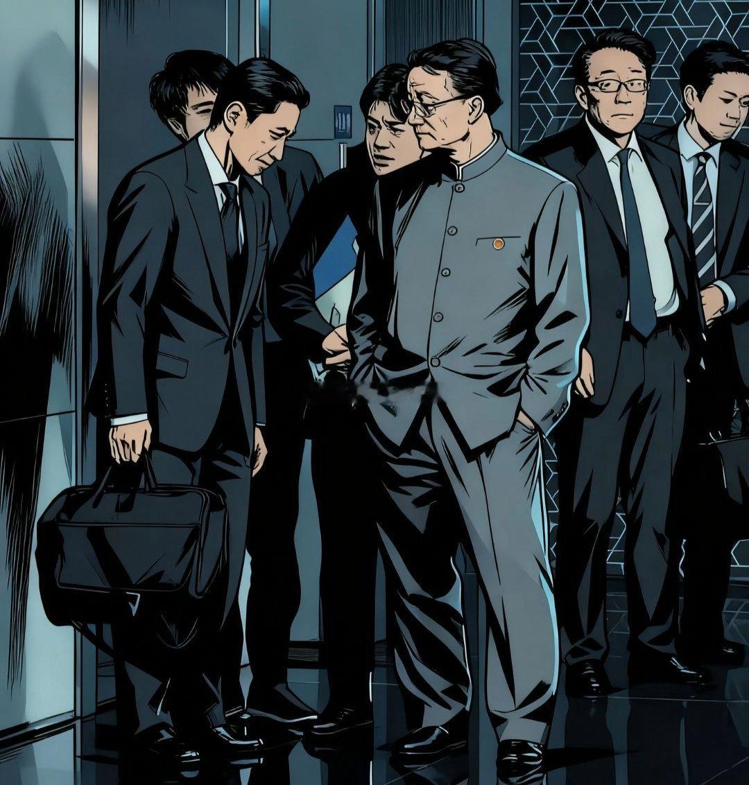 双手插兜的藐视 