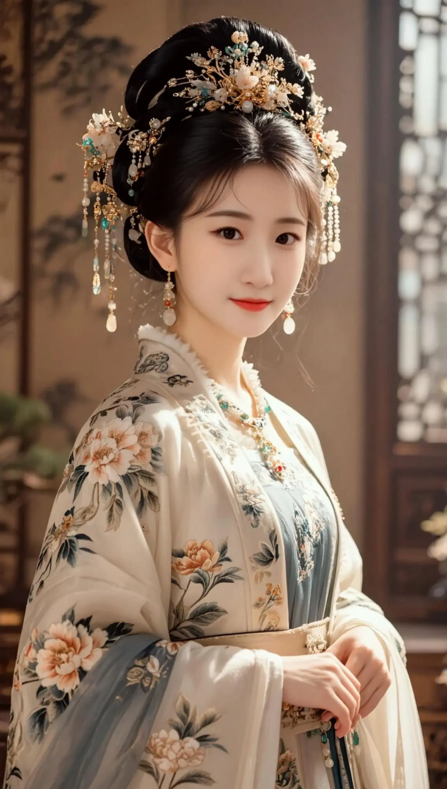 AI中式华服照 ai创作