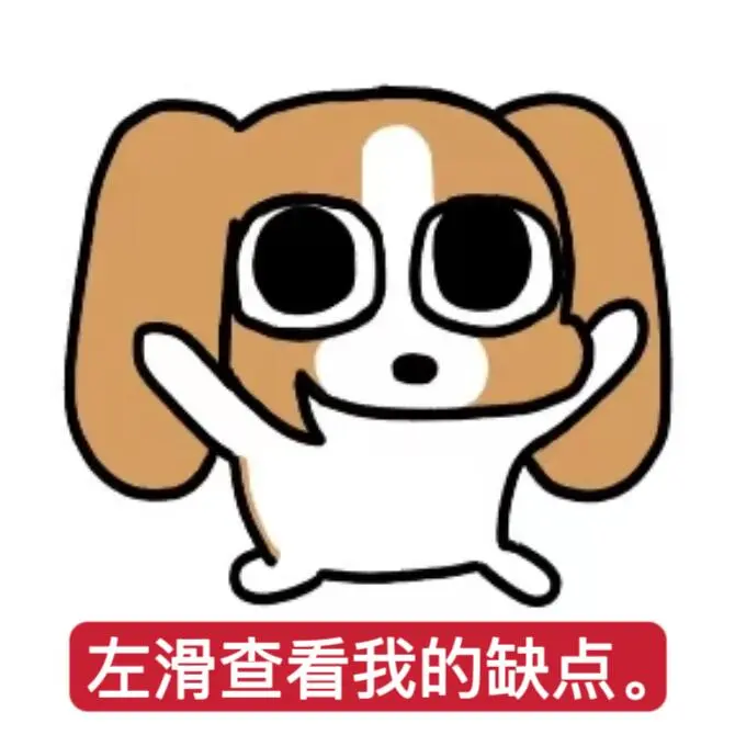 左滑看我的缺点