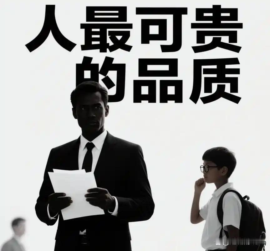 一个人最可贵的品格，我觉得是诚信。诚信是为人之本，是连接人与人之间的坚固桥梁。