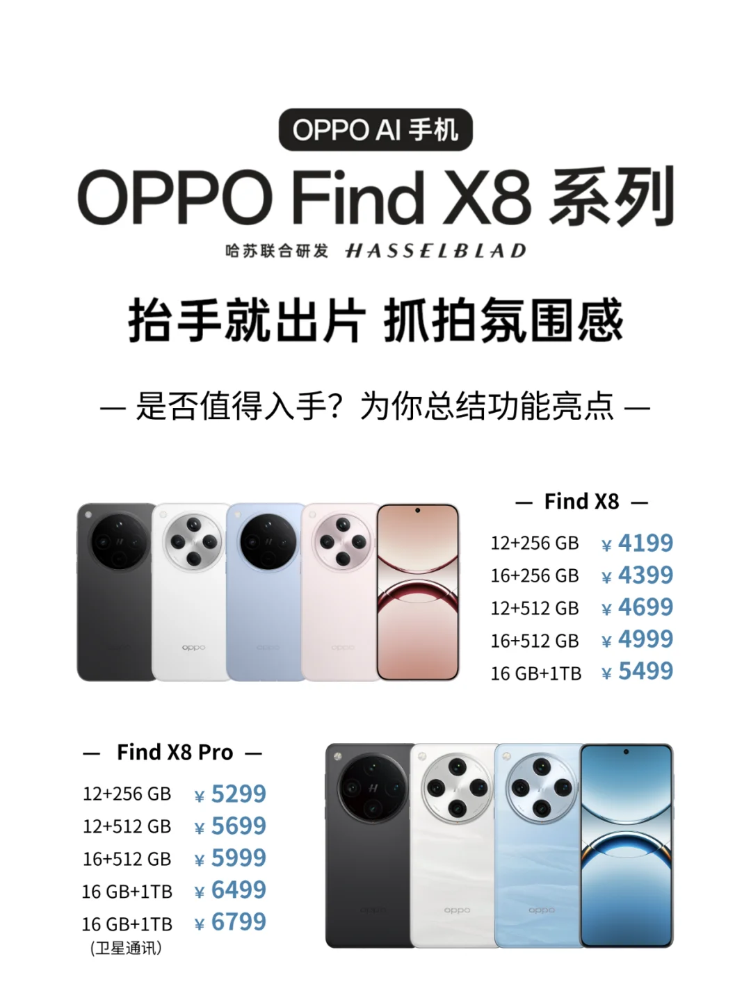 OPPO Find X8是否值得入手🔥6大亮点总结