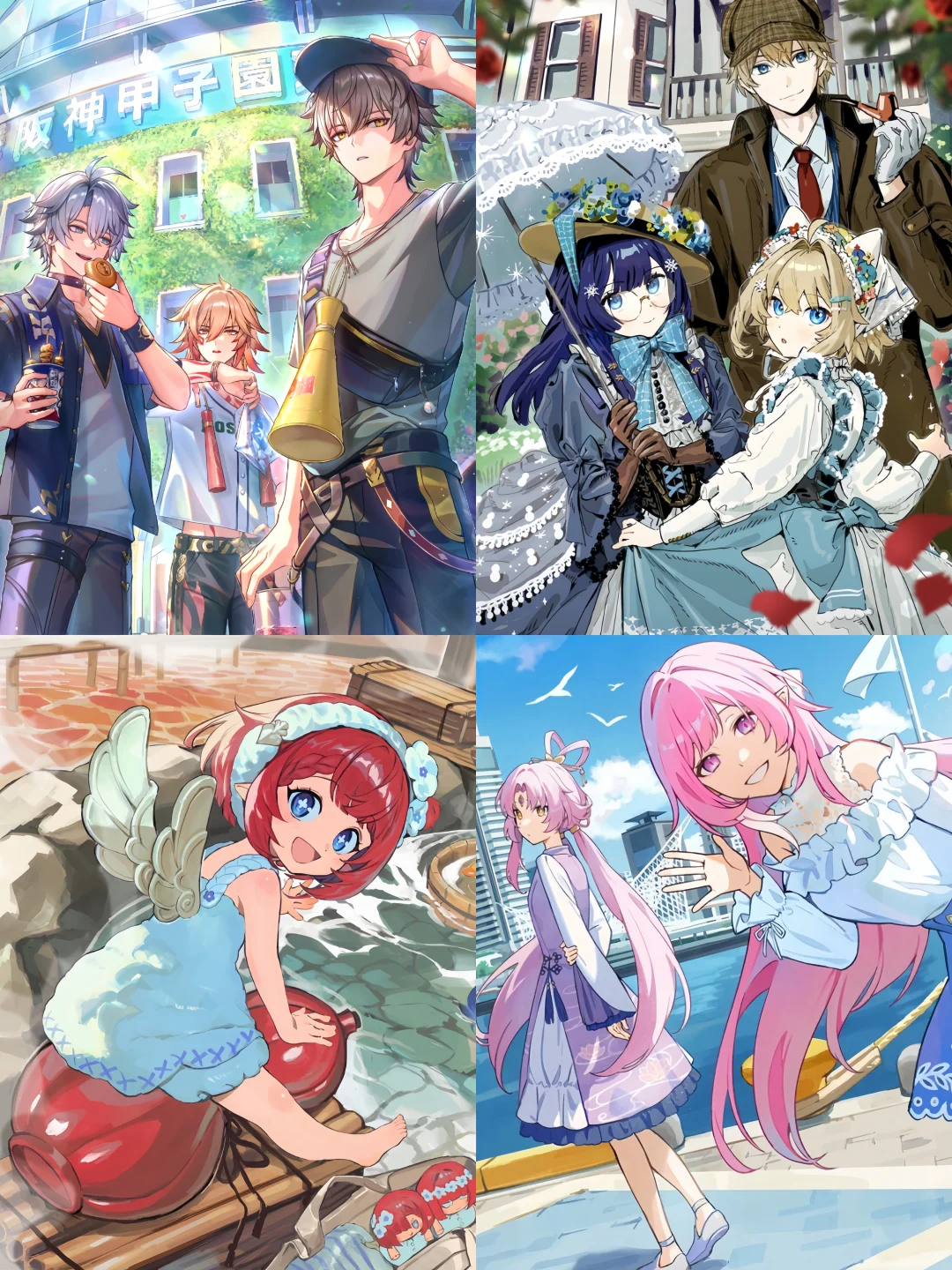 崩铁「兵库停车快闪」活动出了好多神图呀❤