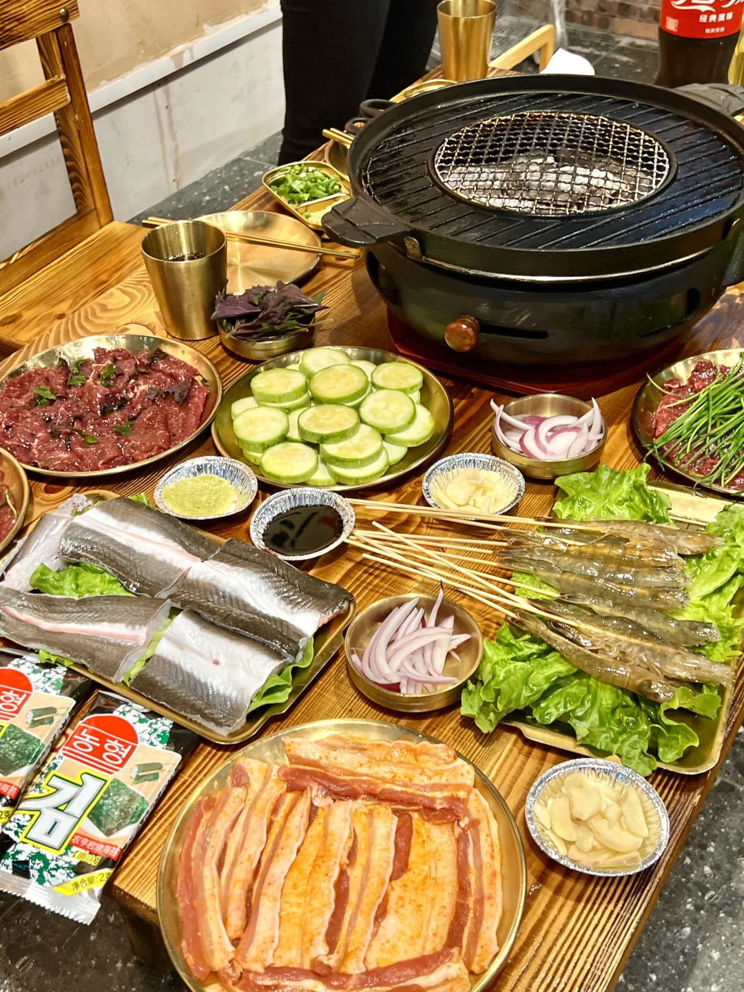 藏在菜市场里的神仙烤肉店🥩