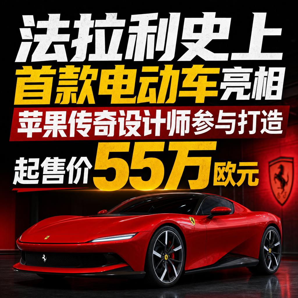 法拉利首款纯电Luce：重组顶级富豪生活方式
当兰博基尼推迟全面电动化、保时捷延