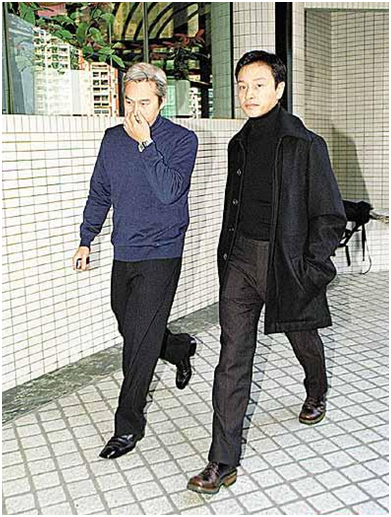 张国荣 2001年12月22日 陈自强深夜送院 张国荣亲往探望张国荣0912生日