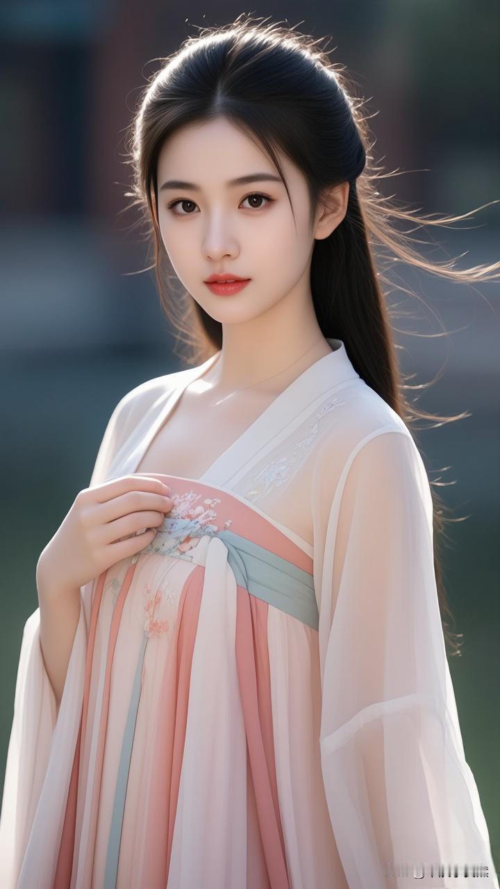 温柔古风少女，轻纱薄衫，古典优雅。最是让人流连忘返，难以忘怀。国风古代美人