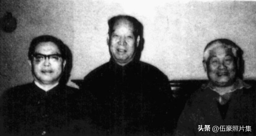 1984年1月26日，彭真邀请曹禺和萧军到家中聚会时的照片。早在1945年抗战胜