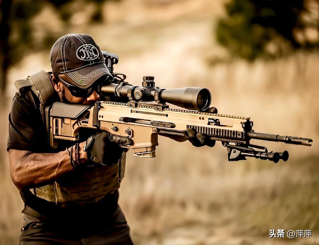 士兵手持的是比利时FN公司生产的FN SCAR-H（美军编号Mk 20 SSR）