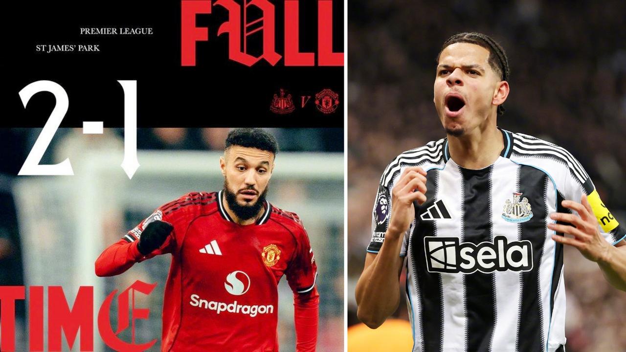 英超：曼联客场1-2遭十人纽卡绝杀，卡里克遭遇上任首败。
戈登点射破门，卡塞米罗