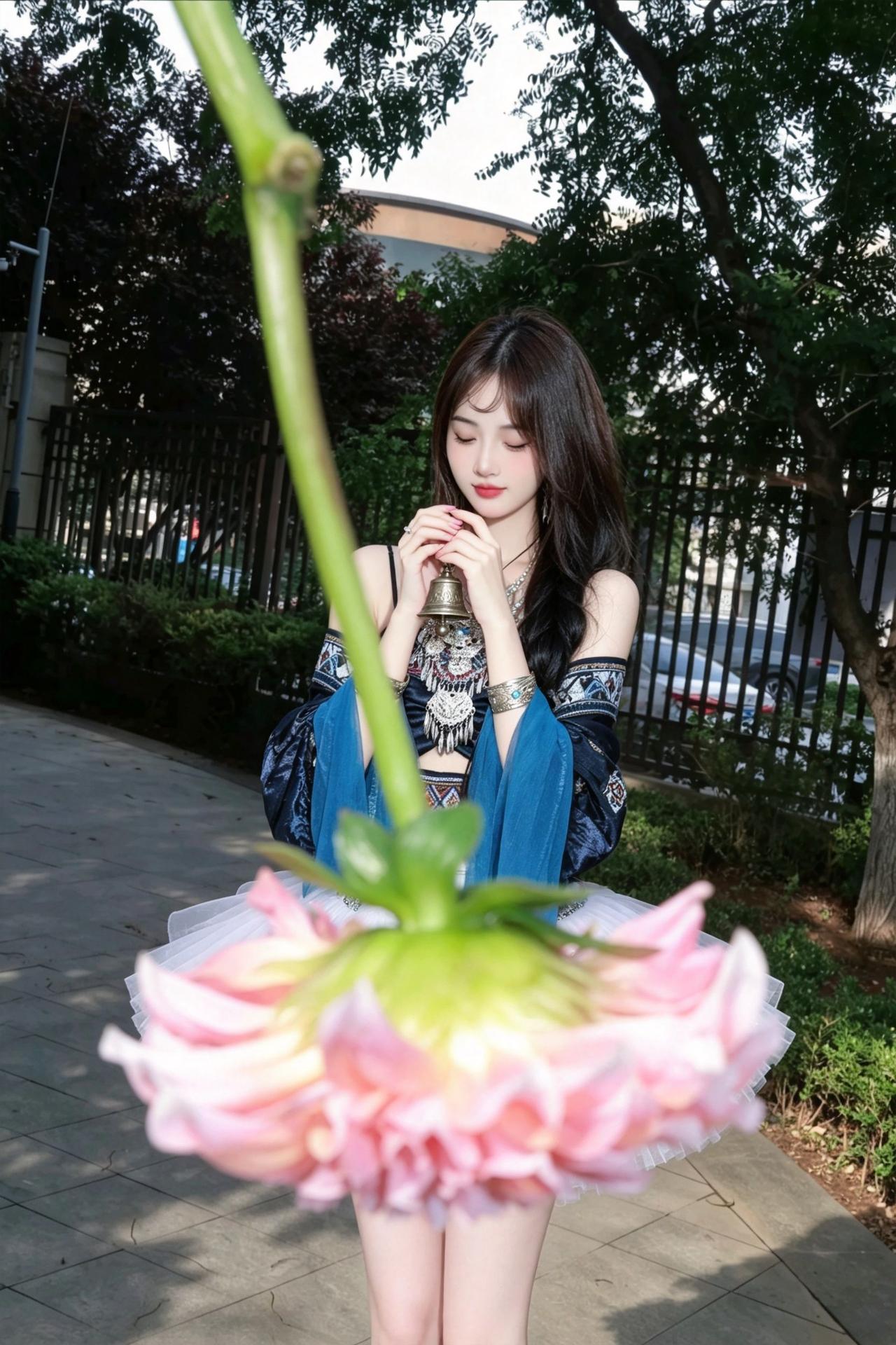 你是神来的 AIins韩系胶片写真 AIins韩系胶片写真 拍花姿势 抖音玩法合