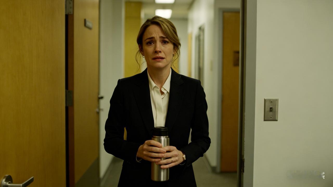 妻子晋升正处后就果断和我离婚，八个月后我去市里开会，远远看见她端着水杯，恭恭敬敬