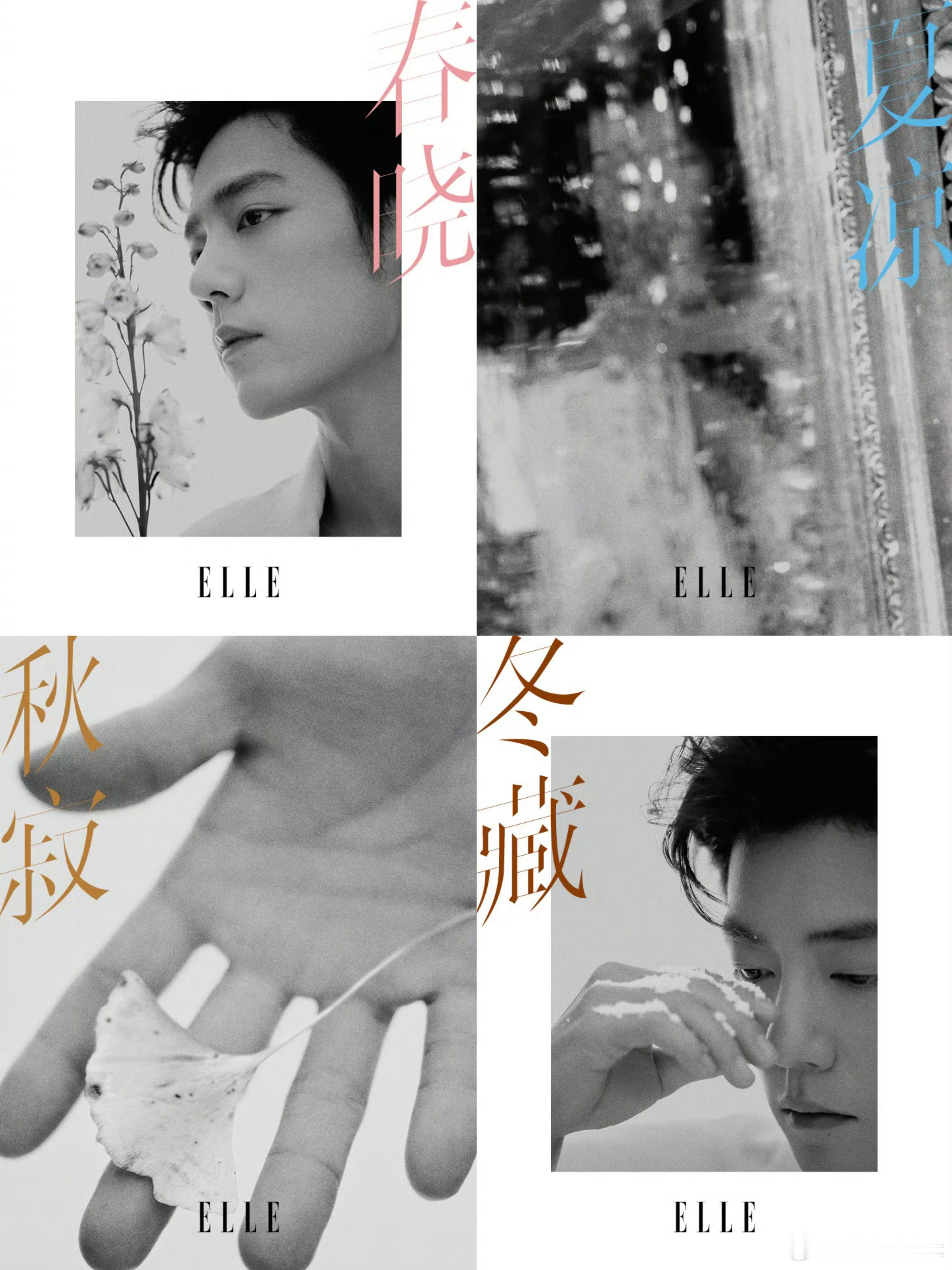 WOW开年OG！就这个巨星爽肖战ELLE杂志搓小手期待😚 肖战ELLE杂志