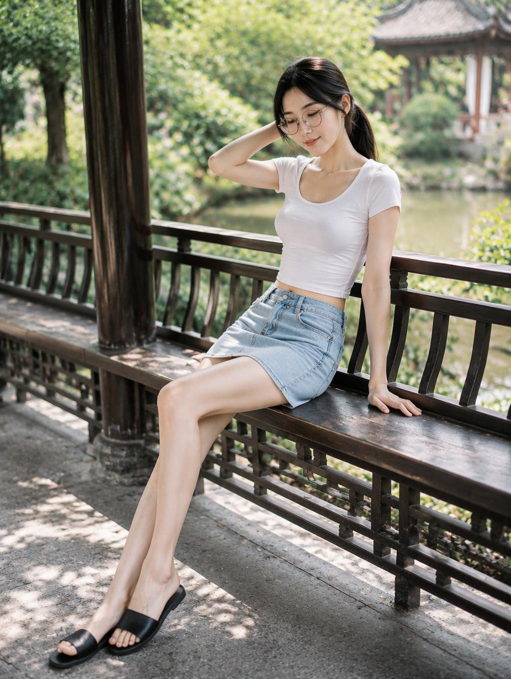 小清新，园林风
