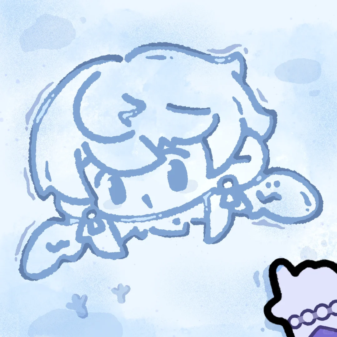 雪地里的小鸟兄妹❄️