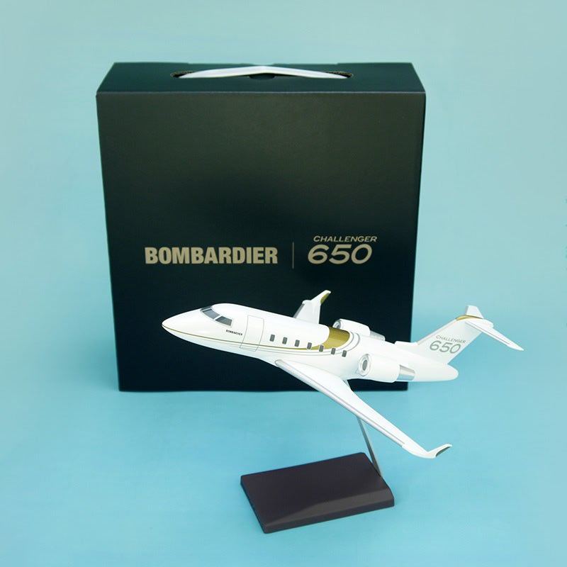 庞巴迪挑战者650公务机模型 1:100航空收藏摆件产品基础参数机型：庞巴迪Ch