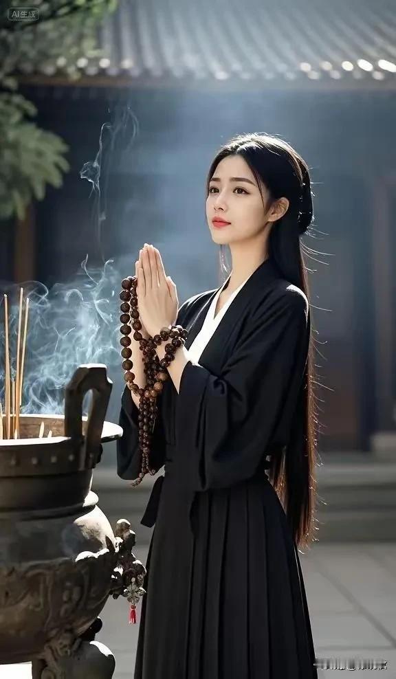 晨钟暮鼓问佛祖，
清风明月自在渡。