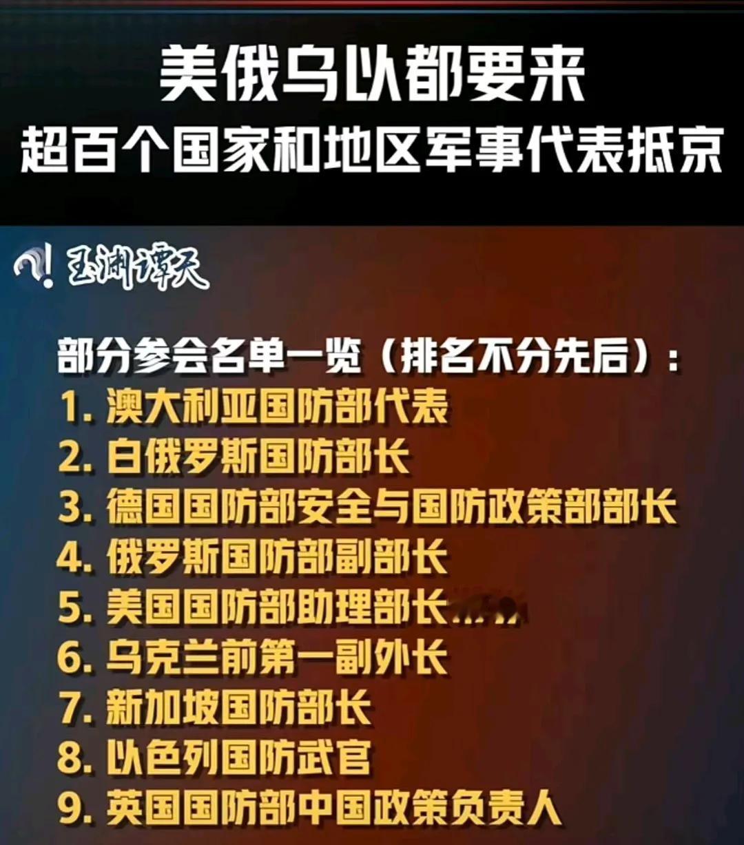 北京香山论坛今天开幕，包括正在交战的俄乌两国防长，以及英国防长跟美国代表，甚至以