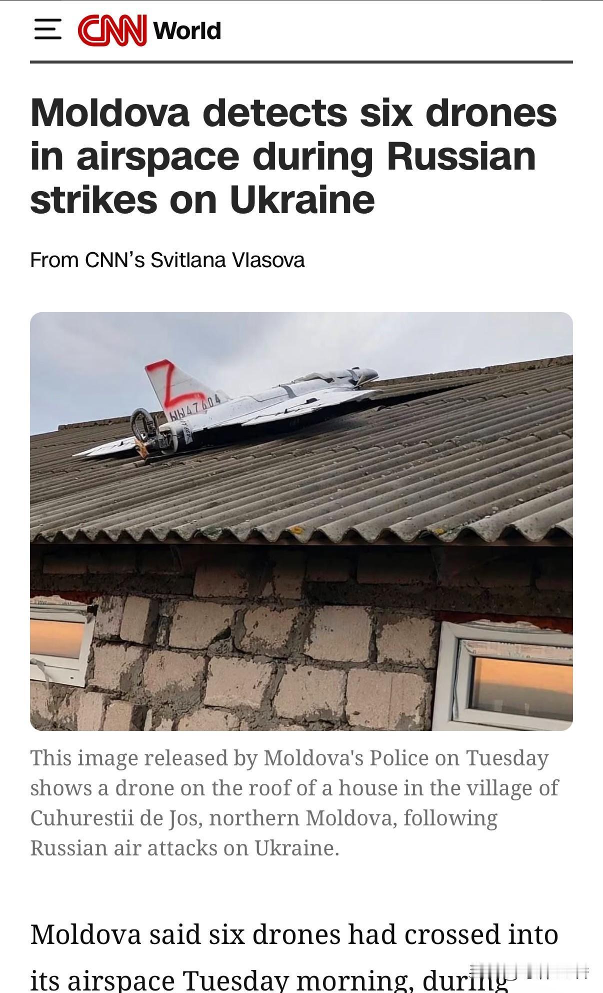 面对乌方拦截无人机能力的提升，俄方也是在“绕道”攻击乌方。
   周二清晨，摩尔