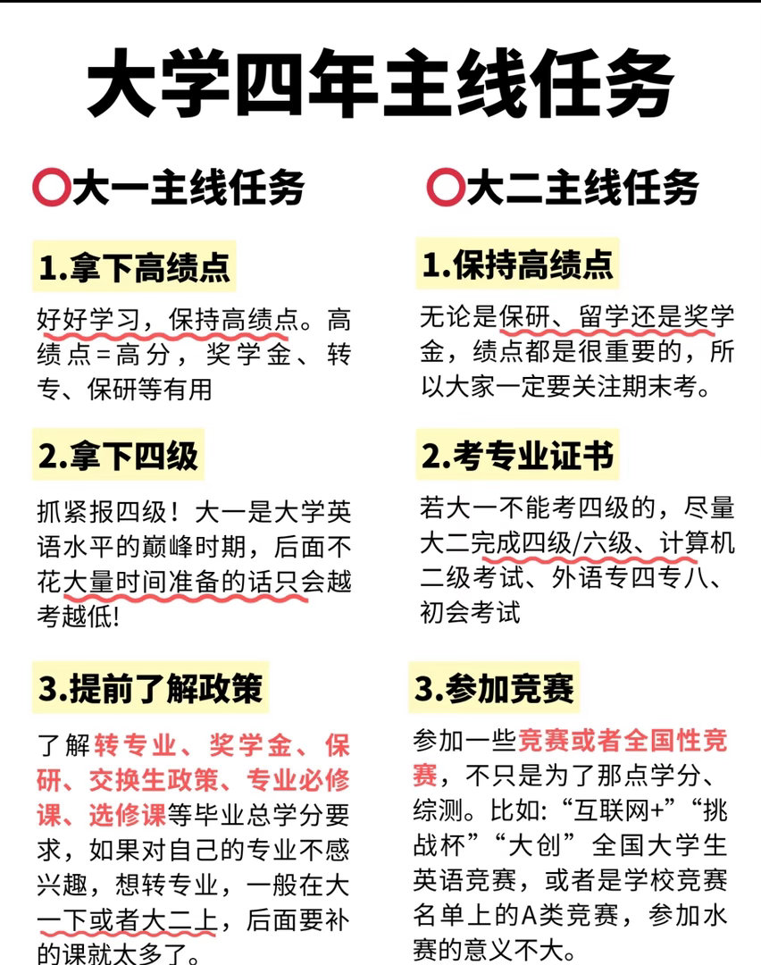 你终于发现上大学的真正主线了不再盲目内卷合群，拒绝无效社交内耗，专注自我提升认真