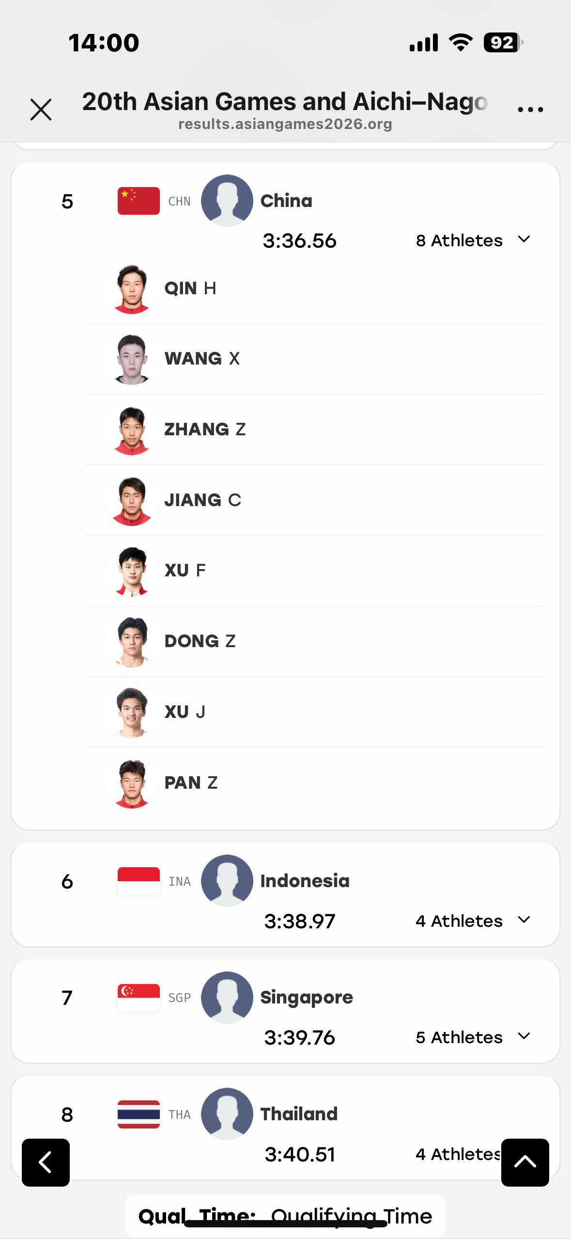 中国仰泳徐嘉余 [打call][打call] 亚运会 【赛事相关】 第二十届亚洲