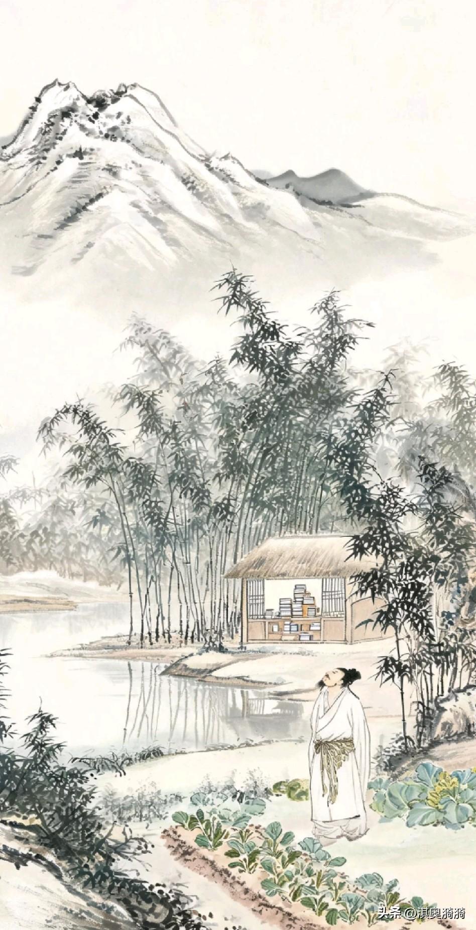 《人心如江湖，聚散本无常；情深不执著，缘尽自清凉；世事如逆旅，行人各匆忙；何必问