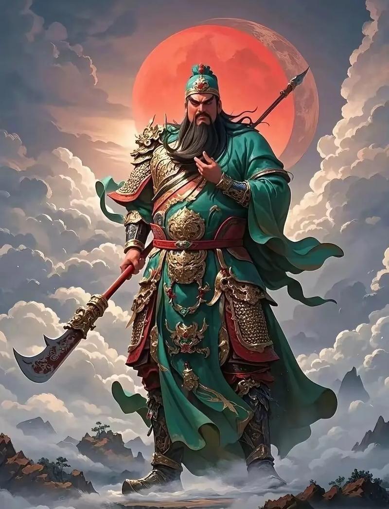 关羽忠义仁勇，温酒斩华雄、水淹七军尽显其能；但他骄傲自负，终因大意失荆州而败亡，