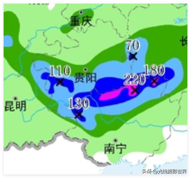 哎！最近，贵州荔波，旅游应该是受灾了！6月23日到7月7日，几乎每天都是下雨天的