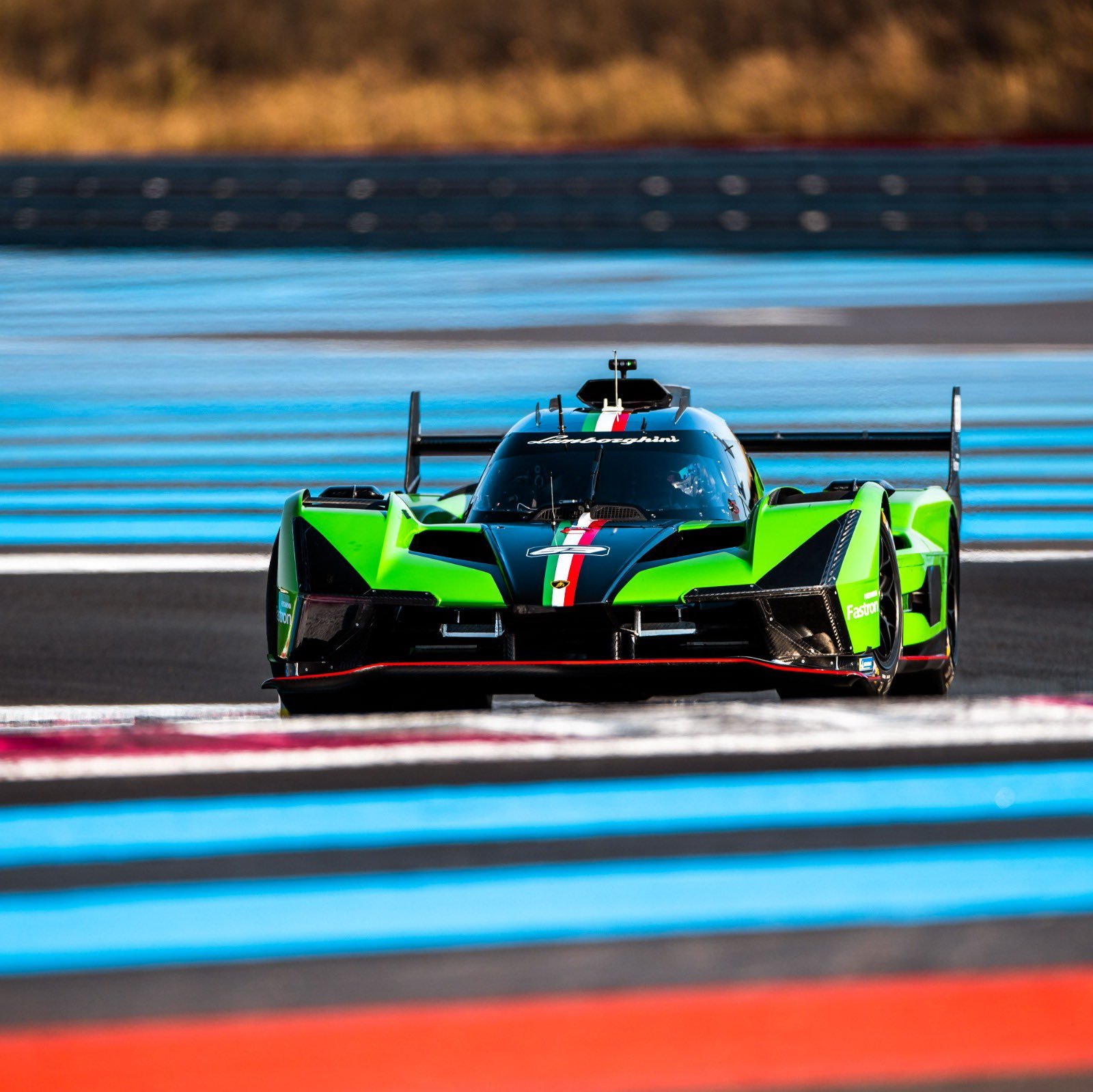 兰博基尼公布SC63保罗里卡德测试照片首次带涂装试车#WEC# ​​​