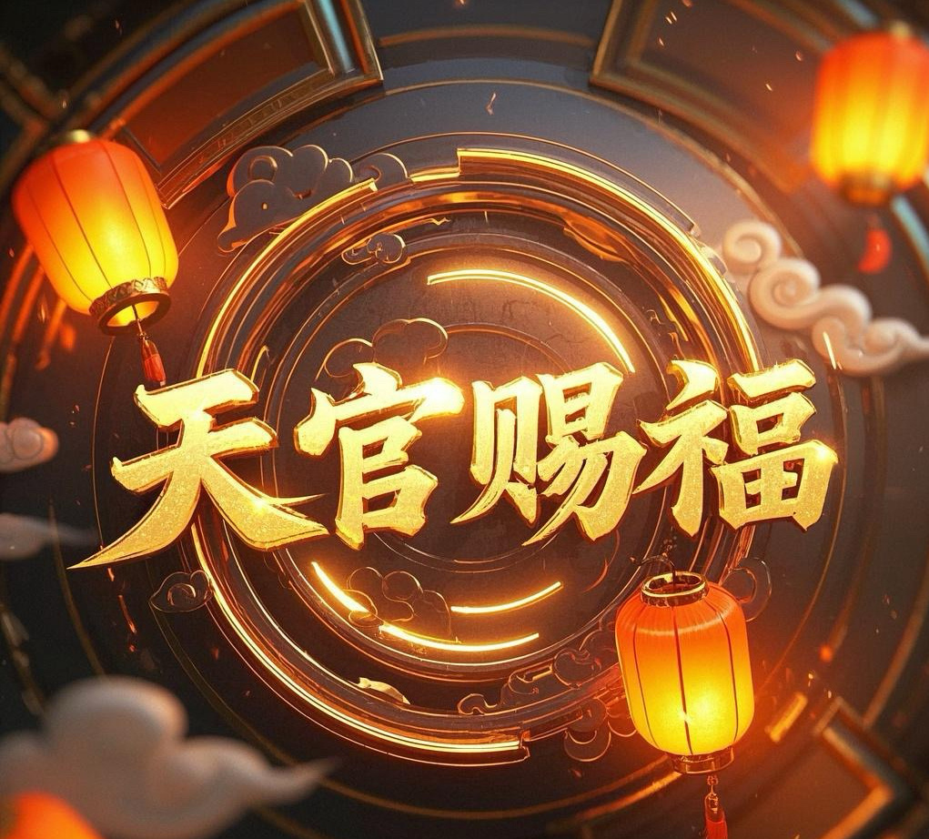 元宵节快乐🎉转发这张“天官赐福”2025接收更多福气✨，成为一个福气满满的人，