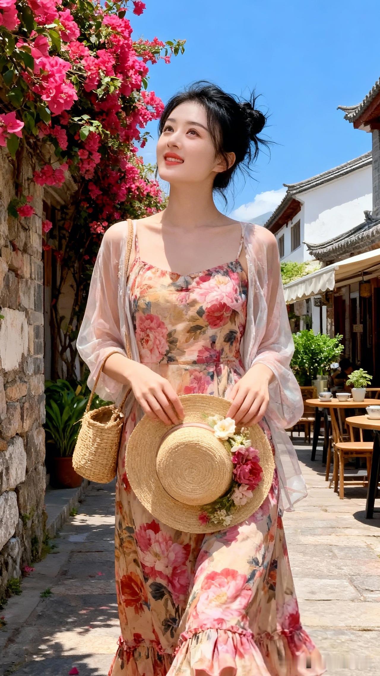 花开花落，岁月静好。旅游美照随手拍 夏日浪漫穿搭指南🌸🌞