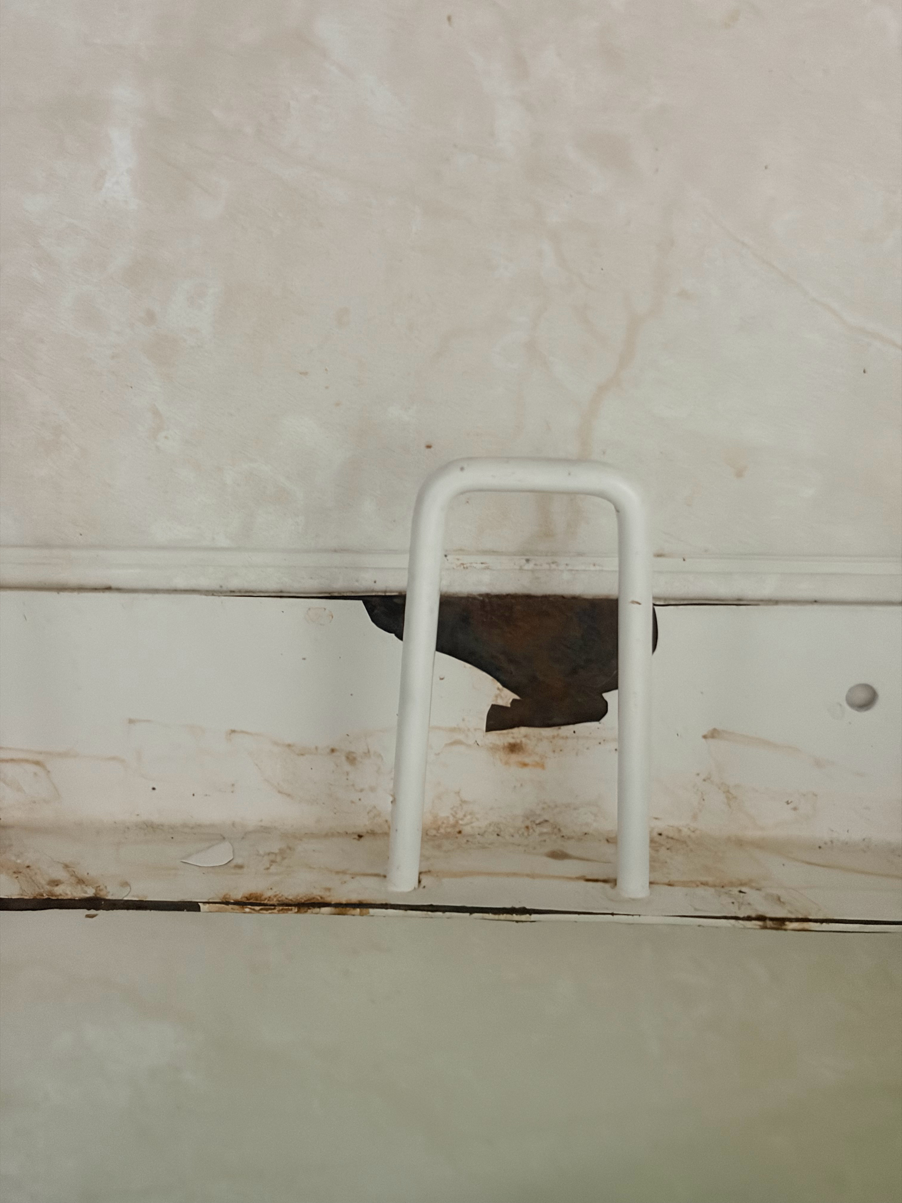 一个忠告：厨房所有贴墙物品都不要买金属喷漆的，要么全部锈钢，要么全塑料。我准备把
