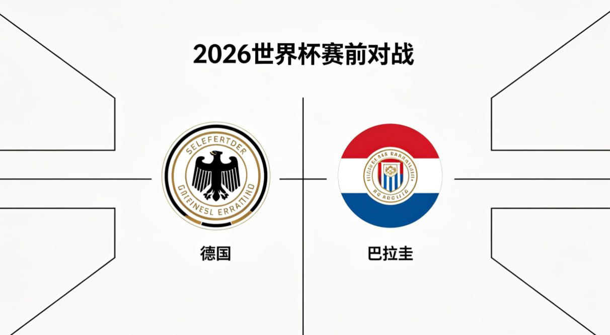 德国 vs 巴拉圭节奏管理与等待哲学德国的思维特点是 “主动掌控节奏”，他们相信