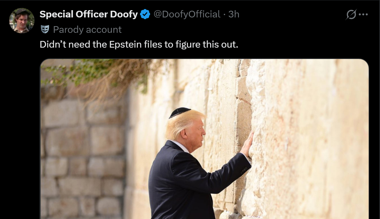 2020年FBI 引用絕密個人情報，指老川已經被以色列控制。網友：不用FBI情報